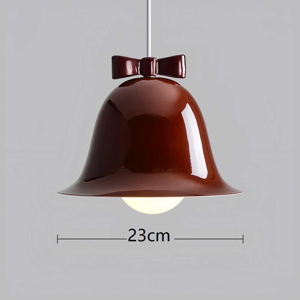 Nordic Creative Restaurant Bell Light Modern Simple Bow Pendant Light